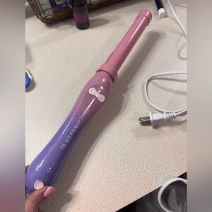Pink and purple Beachwaver